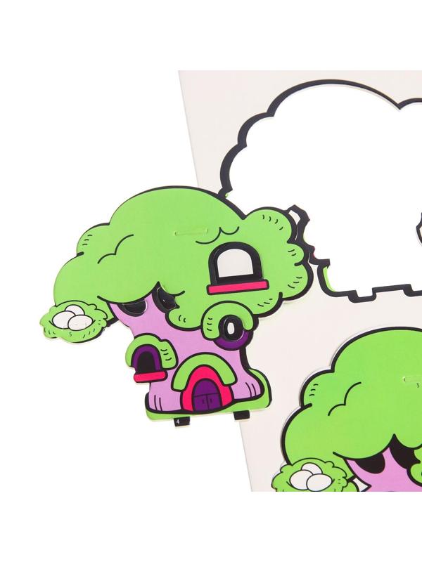 3D конструктор из пенокартона «Домик Искорки», 2 листа, My Little Pony