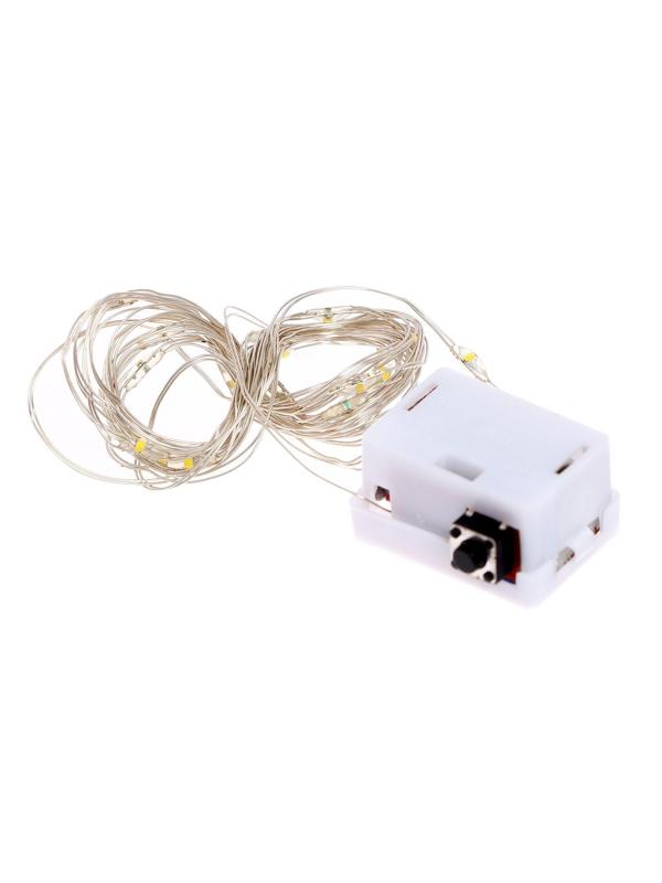 Конструктор «Новогодний камин», 29 деталей и гирлянда