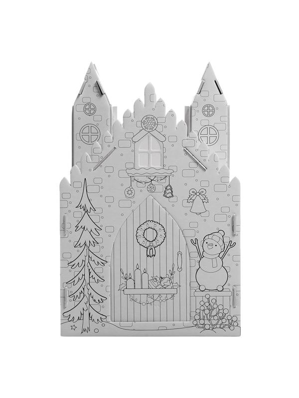 Домик-раскраска 3 в 1 «Новогодние истории»