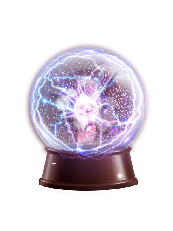 Набор для опытов «Новогодняя плазменная лампа»