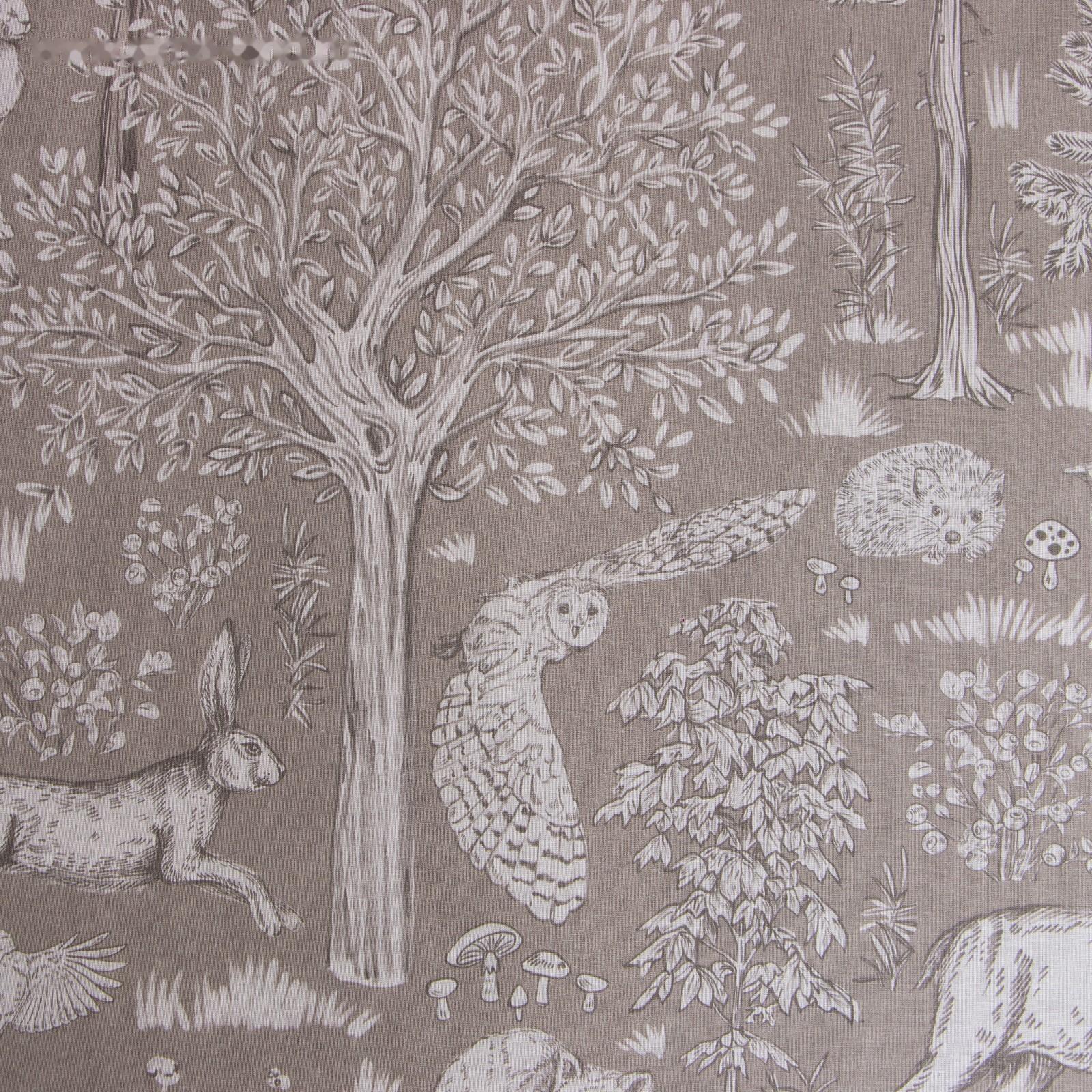 Постельное бельё Этель Евро «Сказочный лес» 200х215 см, 220х240 см, 70х70 см -2 шт, поплин 125 г/м2