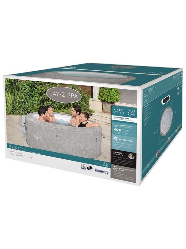 СПА бассейн Zurich Airjet 180 х 66 см + гидромассаж 60065