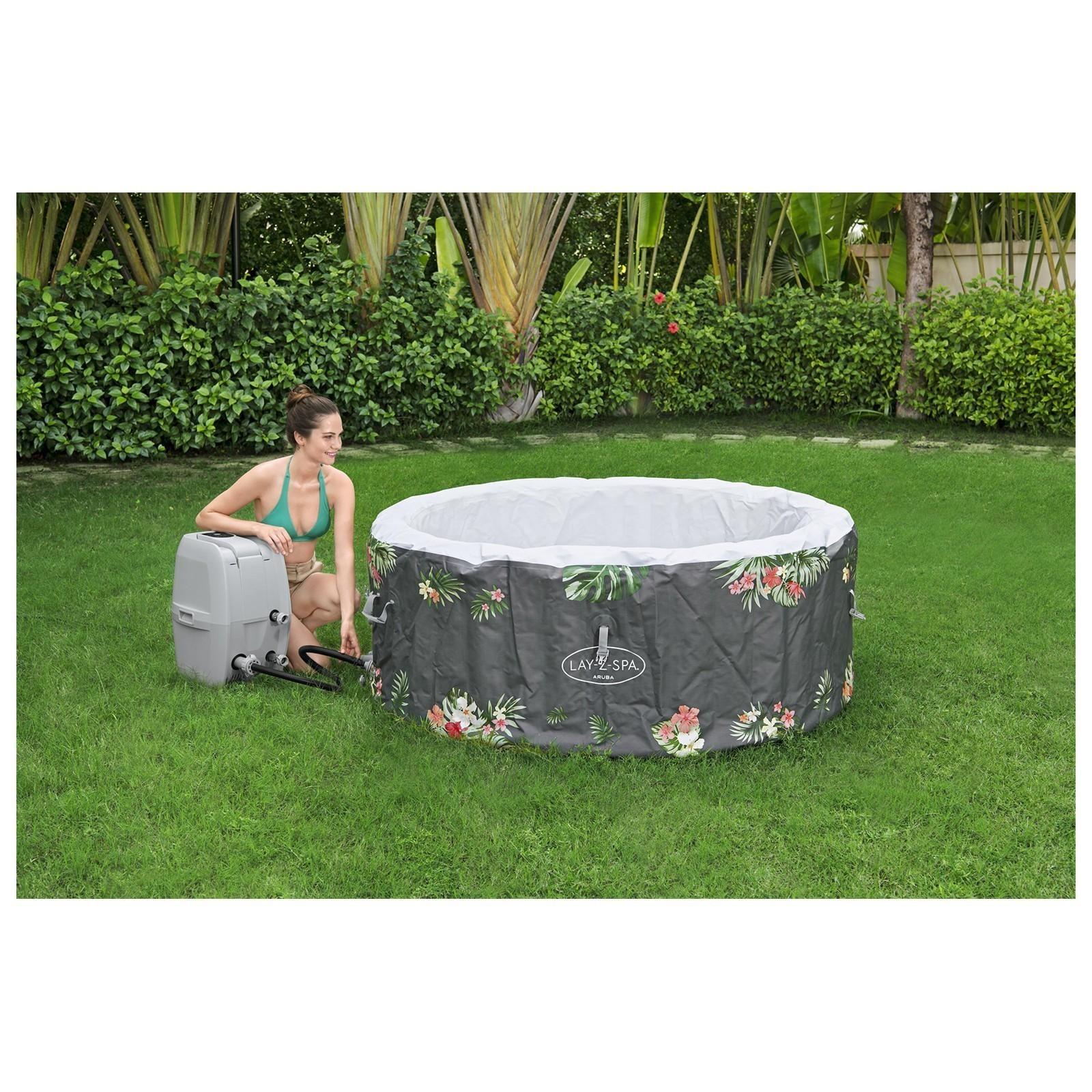 СПА бассейн Aruba Airjet 170 х 66 см + гидромассаж 60061