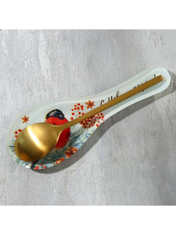 Набор «Новый год», подставка под ложку, лопатка