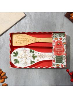 Набор «Верь в чудеса», подставка под ложку, лопатка