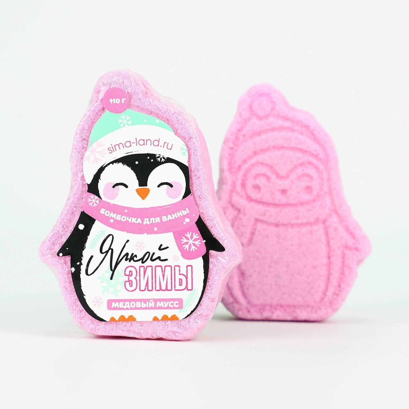 Бомбочка в форме пингвина 