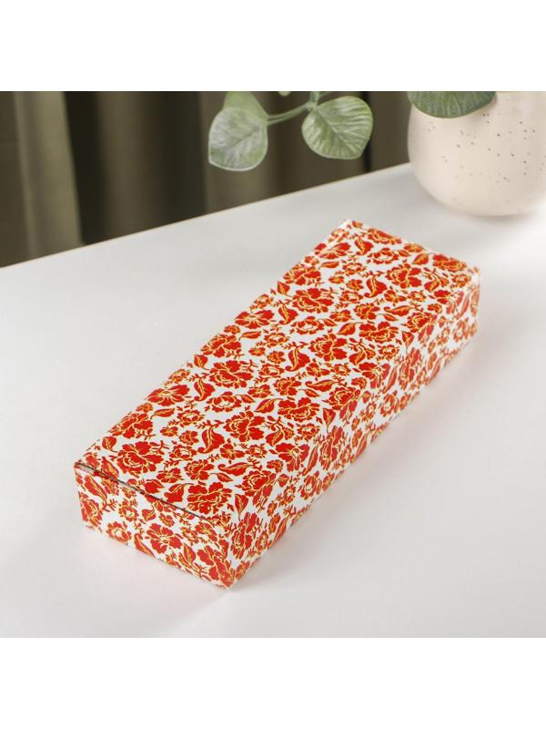 Подставка фарфоровая под ложку Доляна «Млечный путь», 21,5×7,5×3,5 см, цвет зелёный