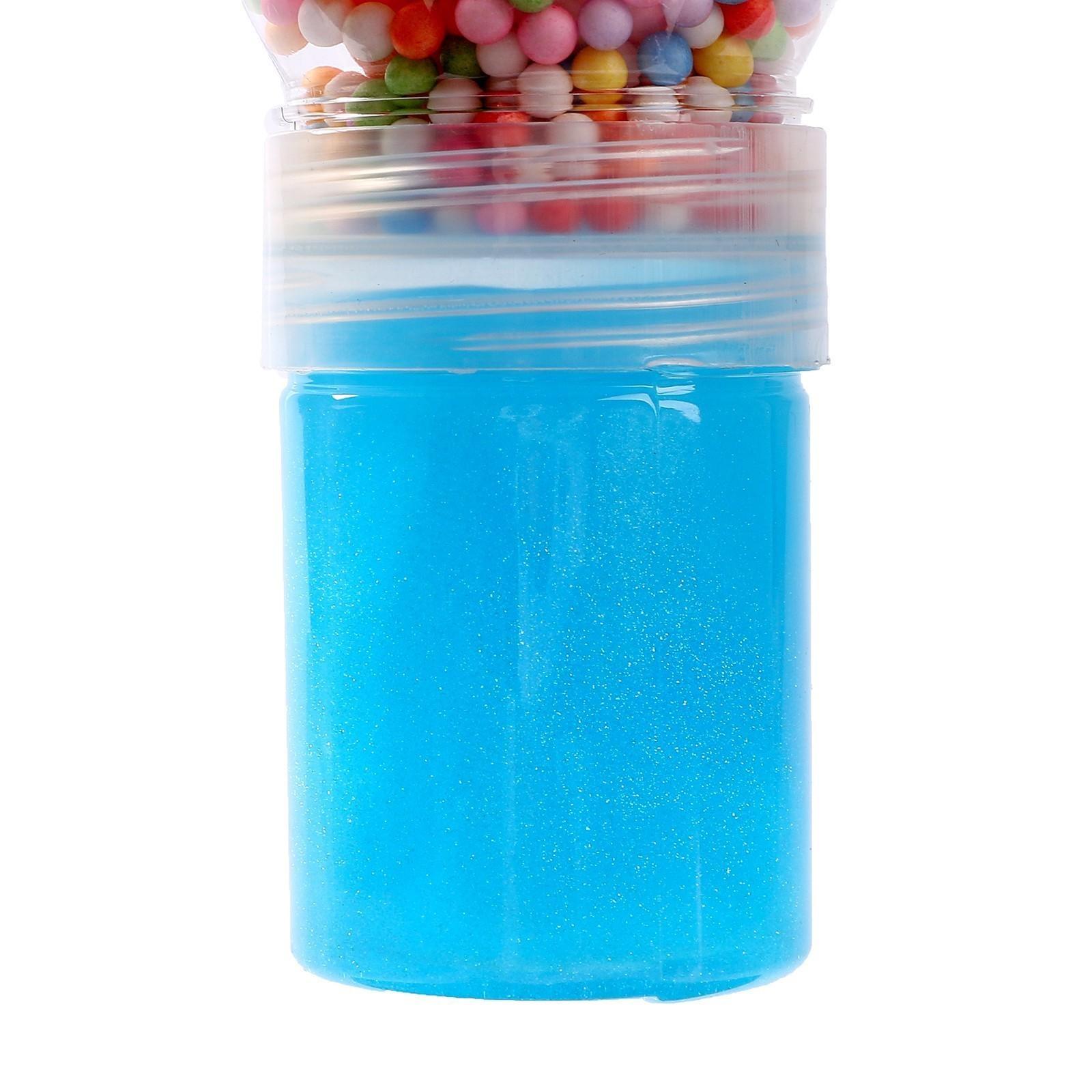 Лизун с игрушкой, цвета МИКС