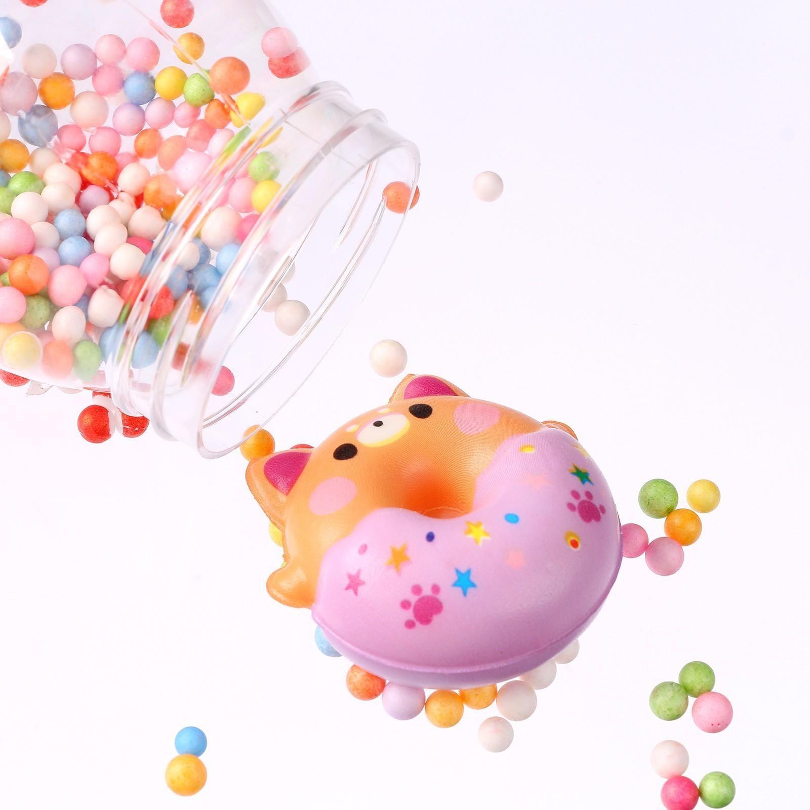 Лизун с игрушкой, цвета МИКС