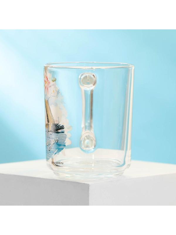 Кружка стеклянная «Санкт-Петербург», 200 мл