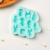 Силиконовый молд «Микс фигурок», 8×8 см, цвет бирюзовый
