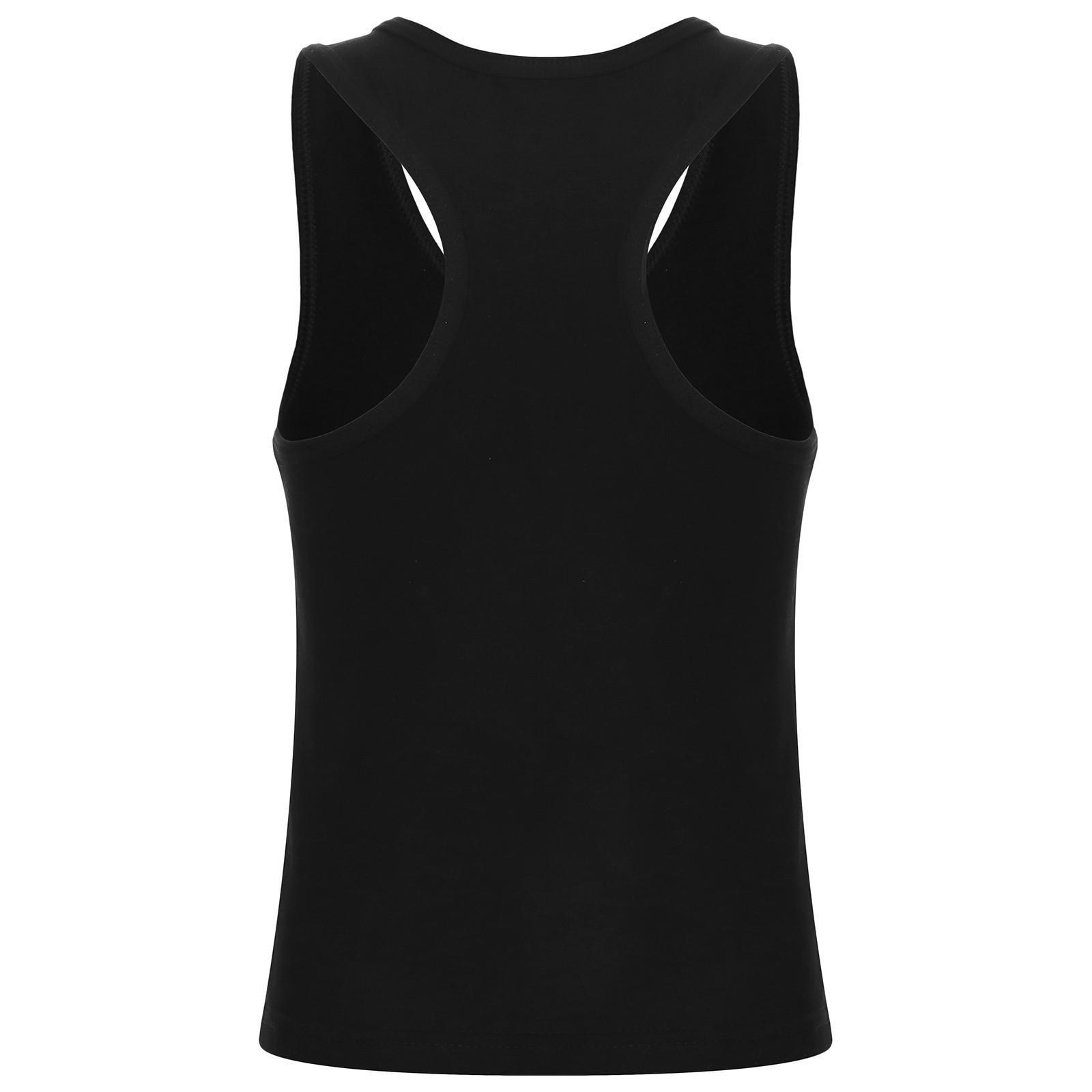 Майка-борцовка х/б, р. 42, цвет чёрный