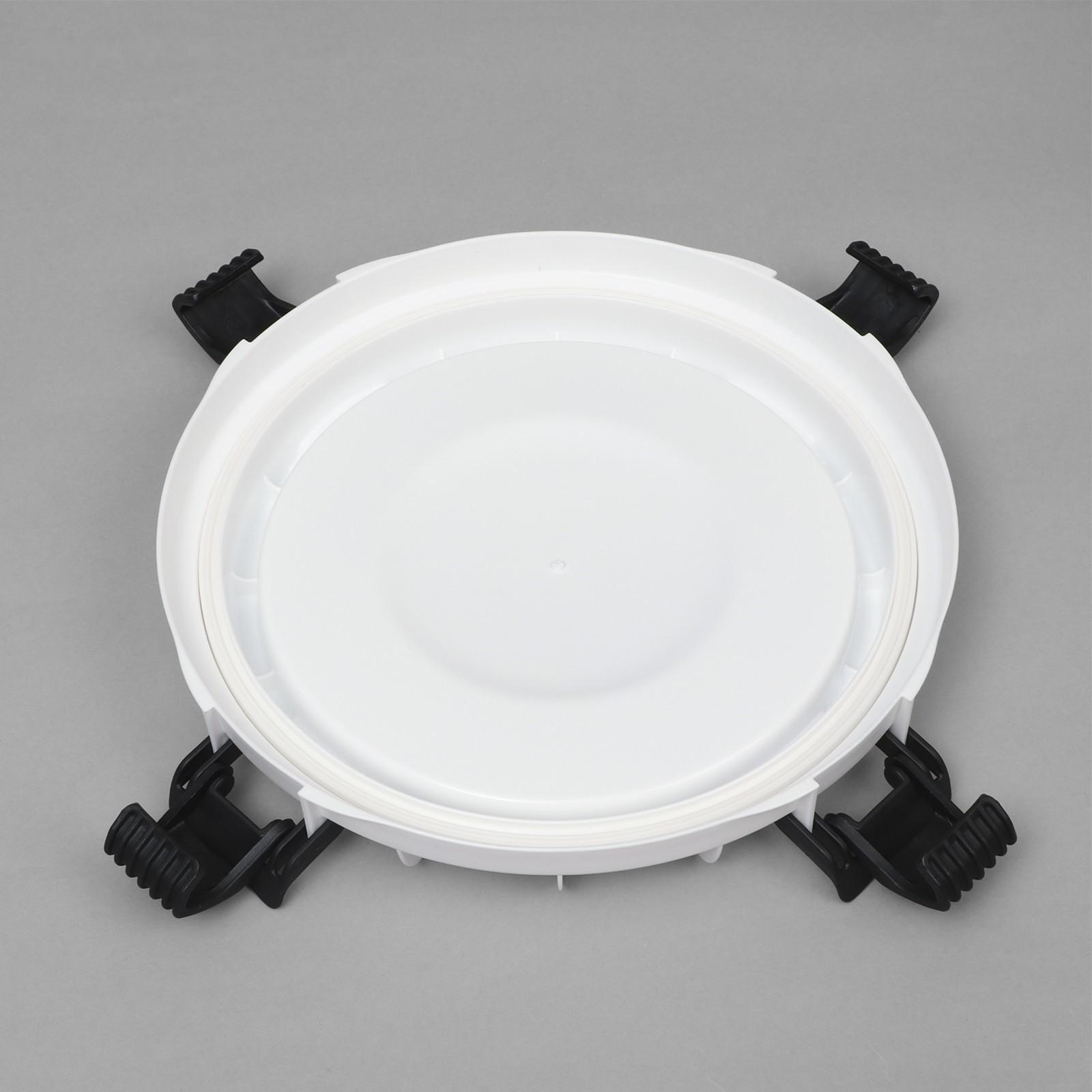 Бочка пищевая, 10л, горловина 28 см, с герметичной крышкой