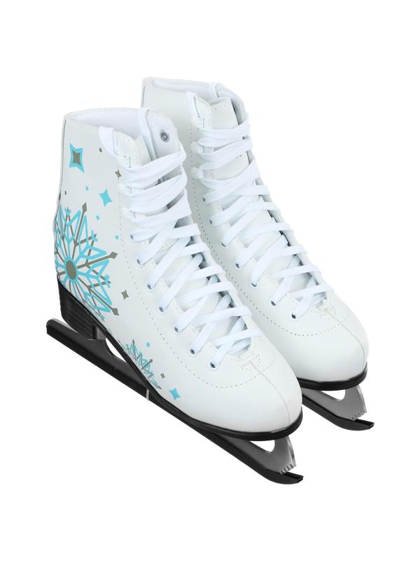 Коньки фигурные WINTER STAR «Снежинка», размер 37