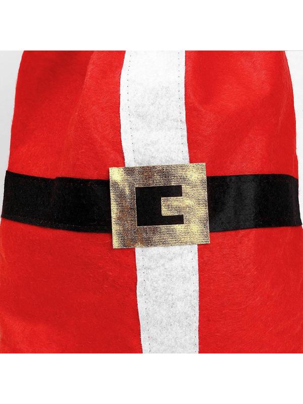 Мешок Деда мороза,аппликация ремен,40*60