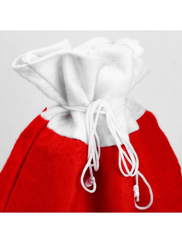 Мешок Деда мороза,аппликация ремен,40*60