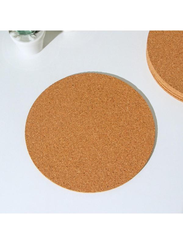 Набор подставок под горячее Доляна, 6 шт, d=19 см