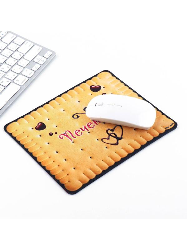 Коврик для компьютерной мыши «Печенька», 22 х 18 см