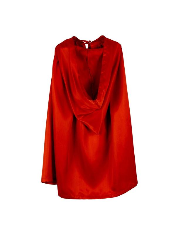 Карнавальный плащ детский, атлас, цвет терракотовый, длина 85 см