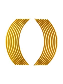 Отражающие наклейки на колеса C2R, набор 2 шт, LG-02