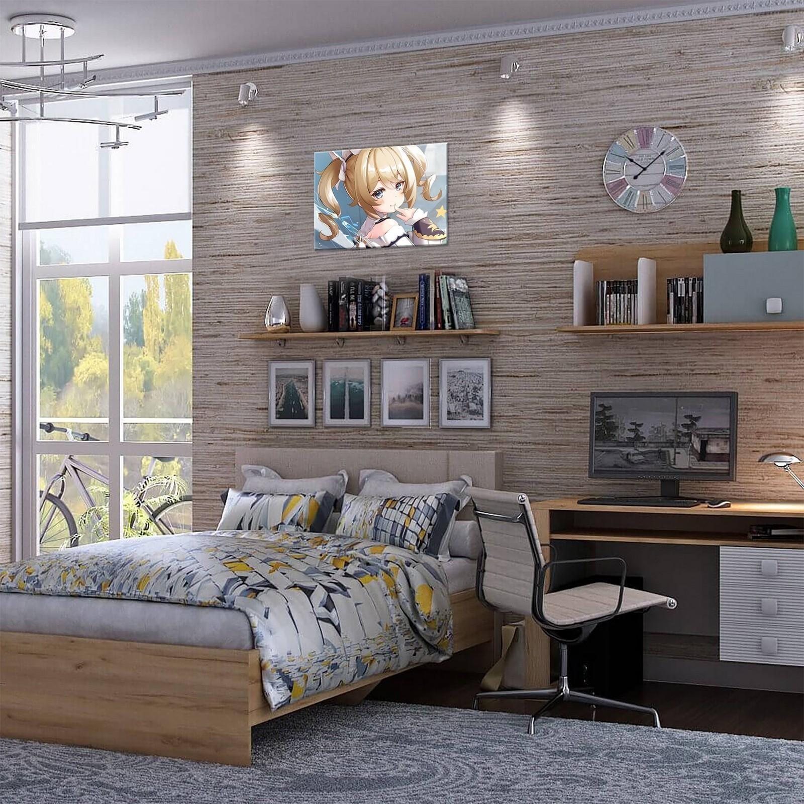 Картина по номерам 30 × 40 см «Геншин» «Барбара» 18 цветов