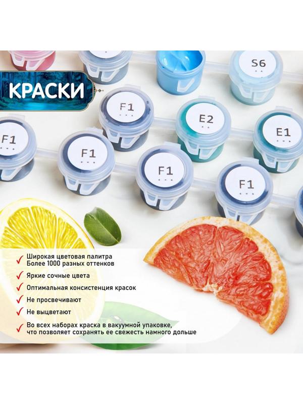 Картина по номерам 35 × 88 см «Панно. Геншин. Кэ Цин» 29 цветов