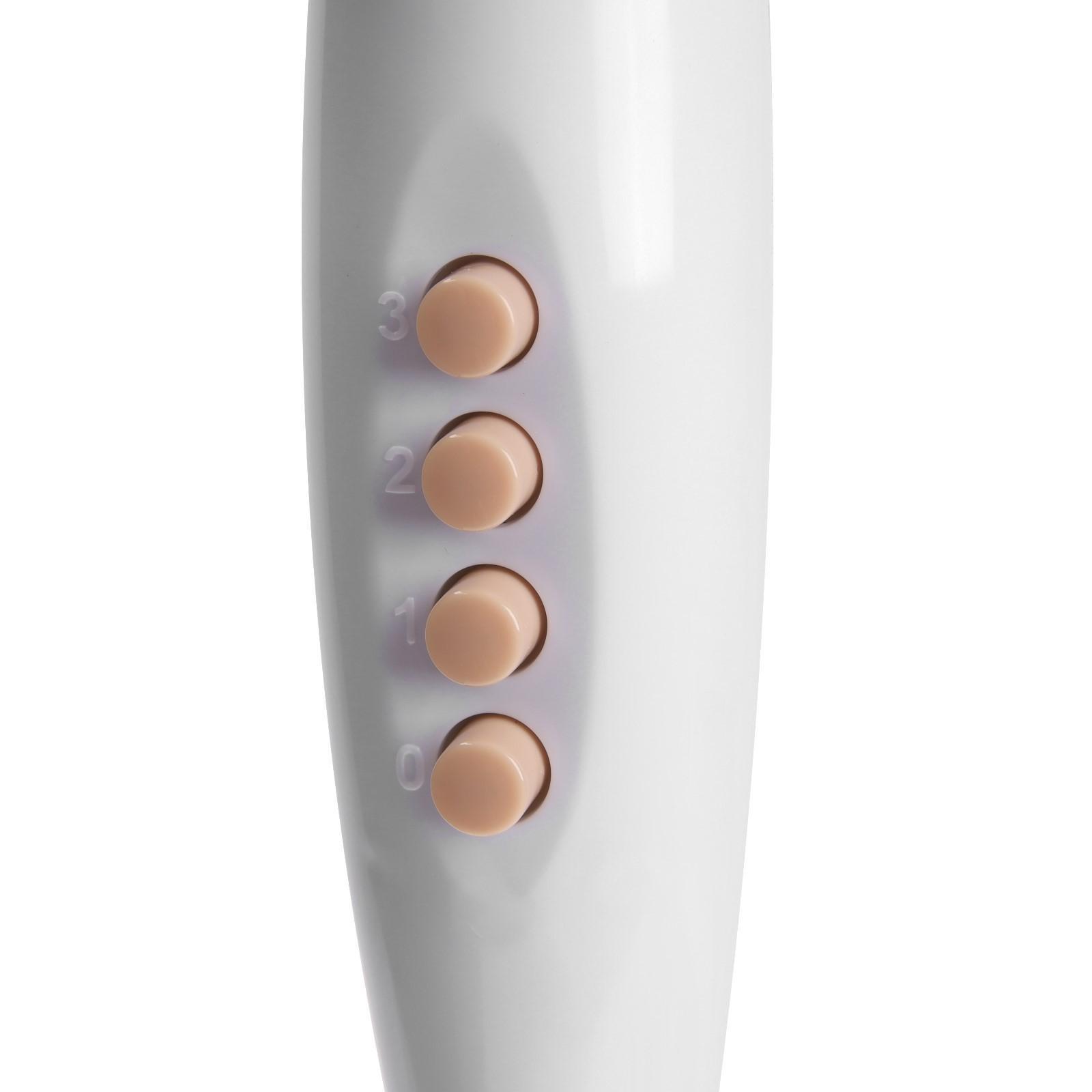 Вентилятор Galaxy GL 8106, напольный, 60 Вт, 3 скорости, бело-бежевый