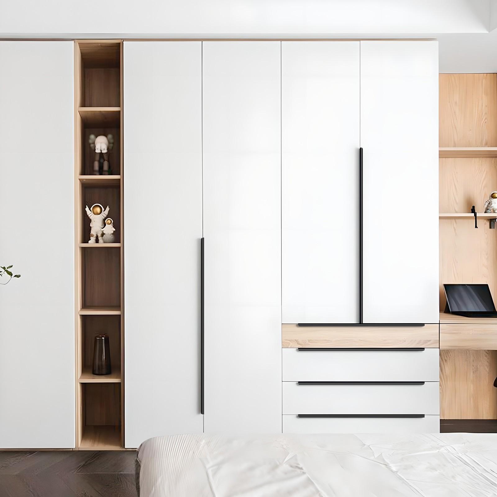 Ручка торцевая CAPPIO, L=800 мм, м/о 768 мм, цвет черный