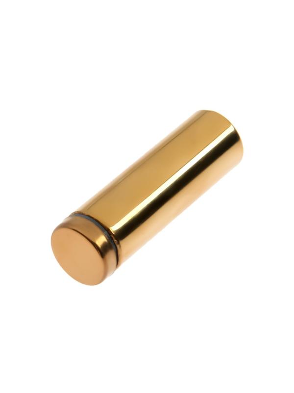 Дистанционный держатель для табличек, 19х60 мм, цвет золото,набор 6 шт.