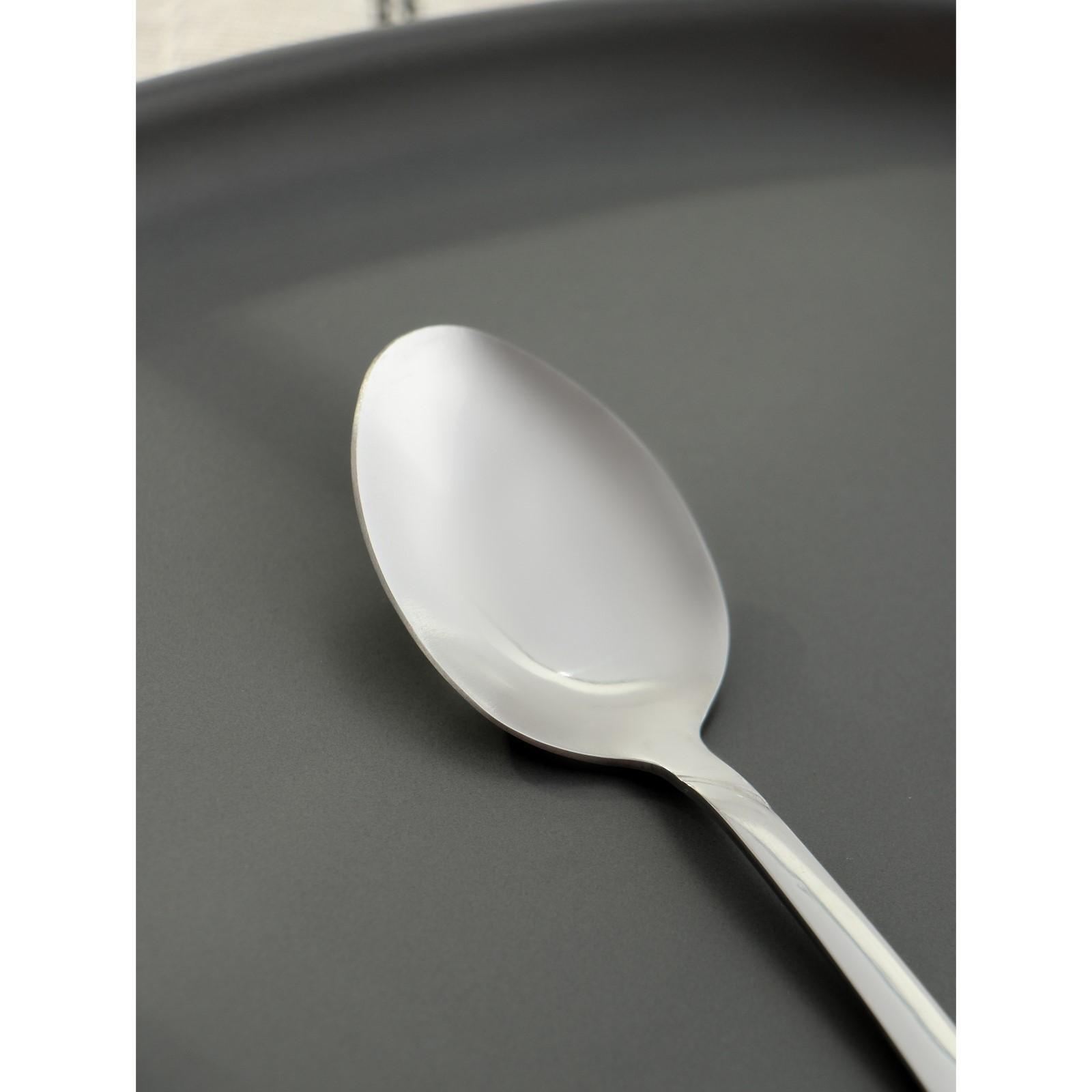 Ложка чайная из нержавеющей стали Доляна «Верона», h=14,8 см, толщина 1,8 мм