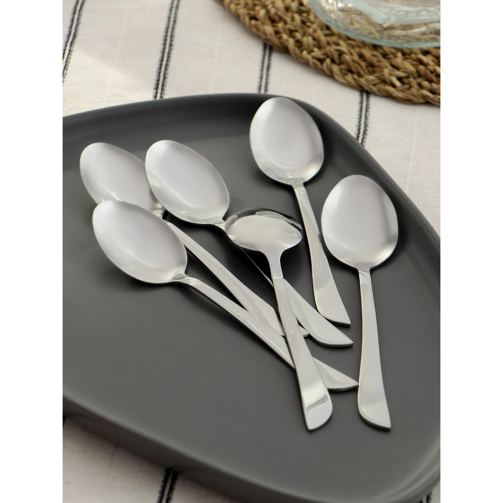 Ложка чайная из нержавеющей стали Доляна «Верона», h=14,8 см, толщина 1,8 мм