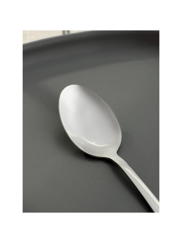 Ложка чайная из нержавеющей стали Доляна «Верона», h=14,8 см, толщина 1,8 мм