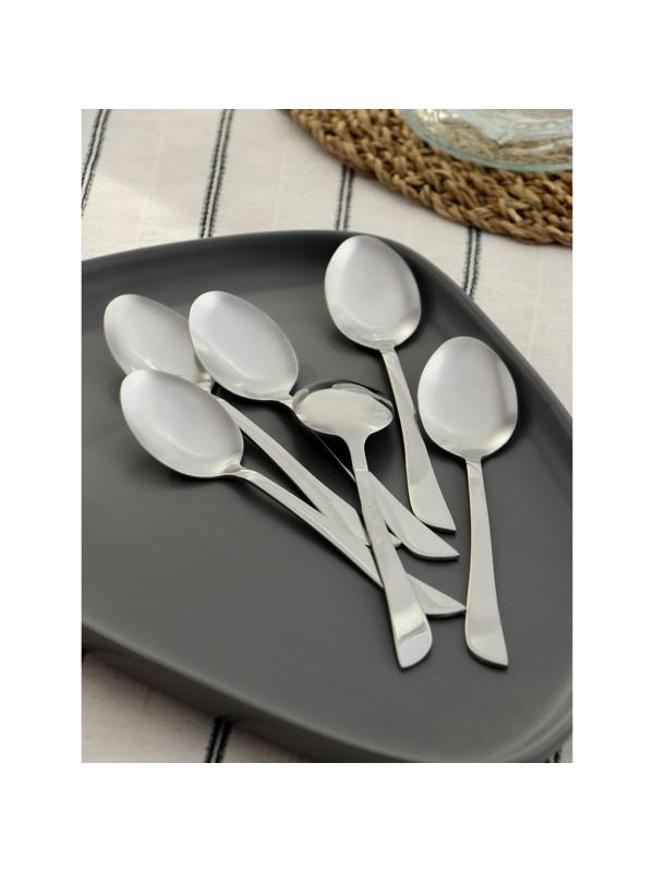 Ложка чайная из нержавеющей стали Доляна «Верона», h=14,8 см, толщина 1,8 мм