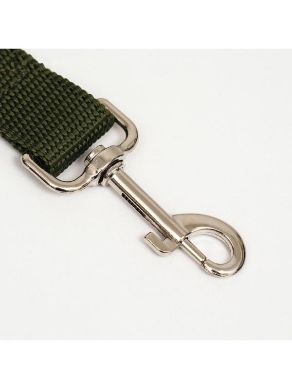 Автомобильный ремень безопасности для собак, 70 х 2,5 см, хаки