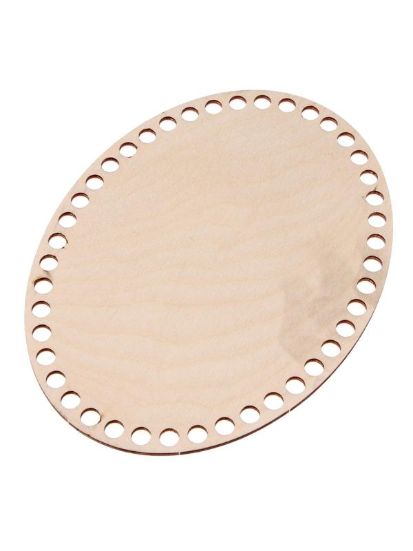 Донышко для вязания, овал 20 х 15см, фанера 3мм