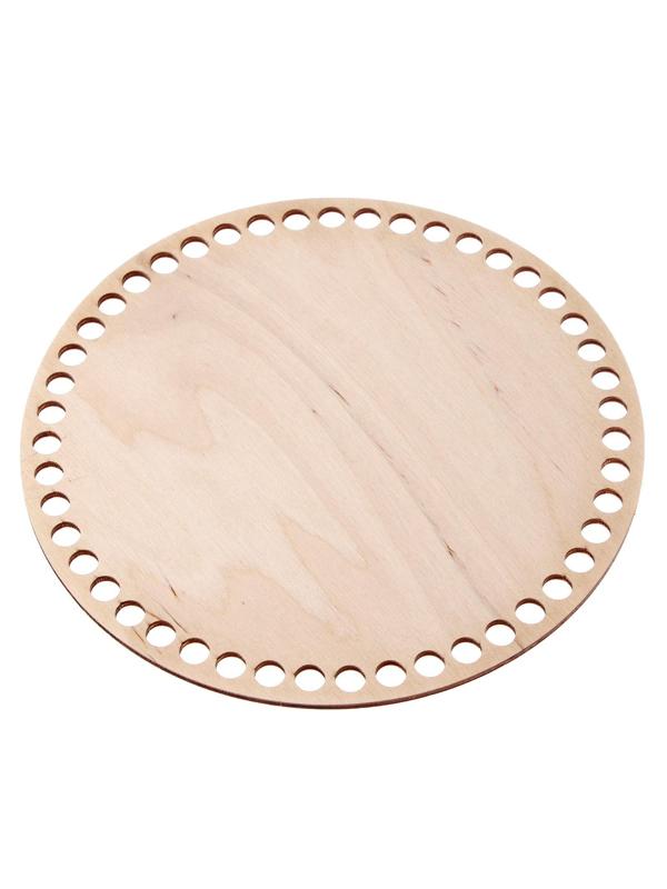 Донышко для вязания, круг 20см, фанера 3мм