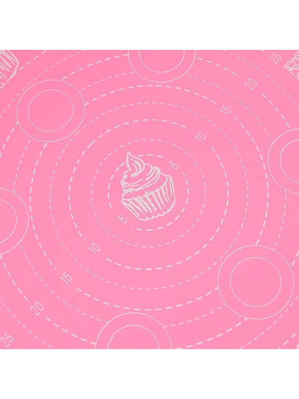 Силиконовый коврик для выпечки «Для пирожных», 30 х 30 см