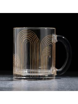 Кружка «Золотая геометрия», 300 мл