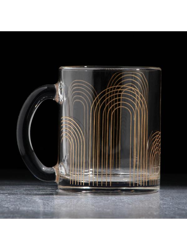 Кружка «Золотая геометрия», 300 мл
