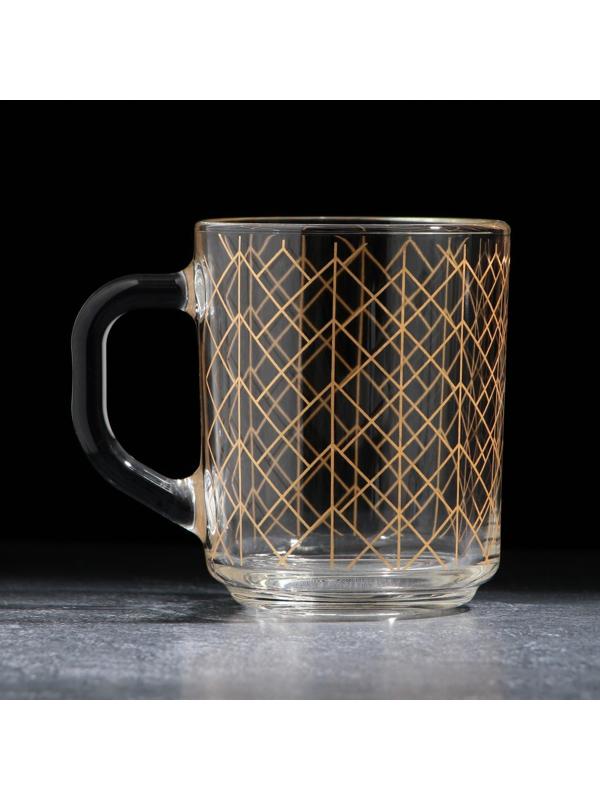 Кружка «Золотая геометрия», 200 мл