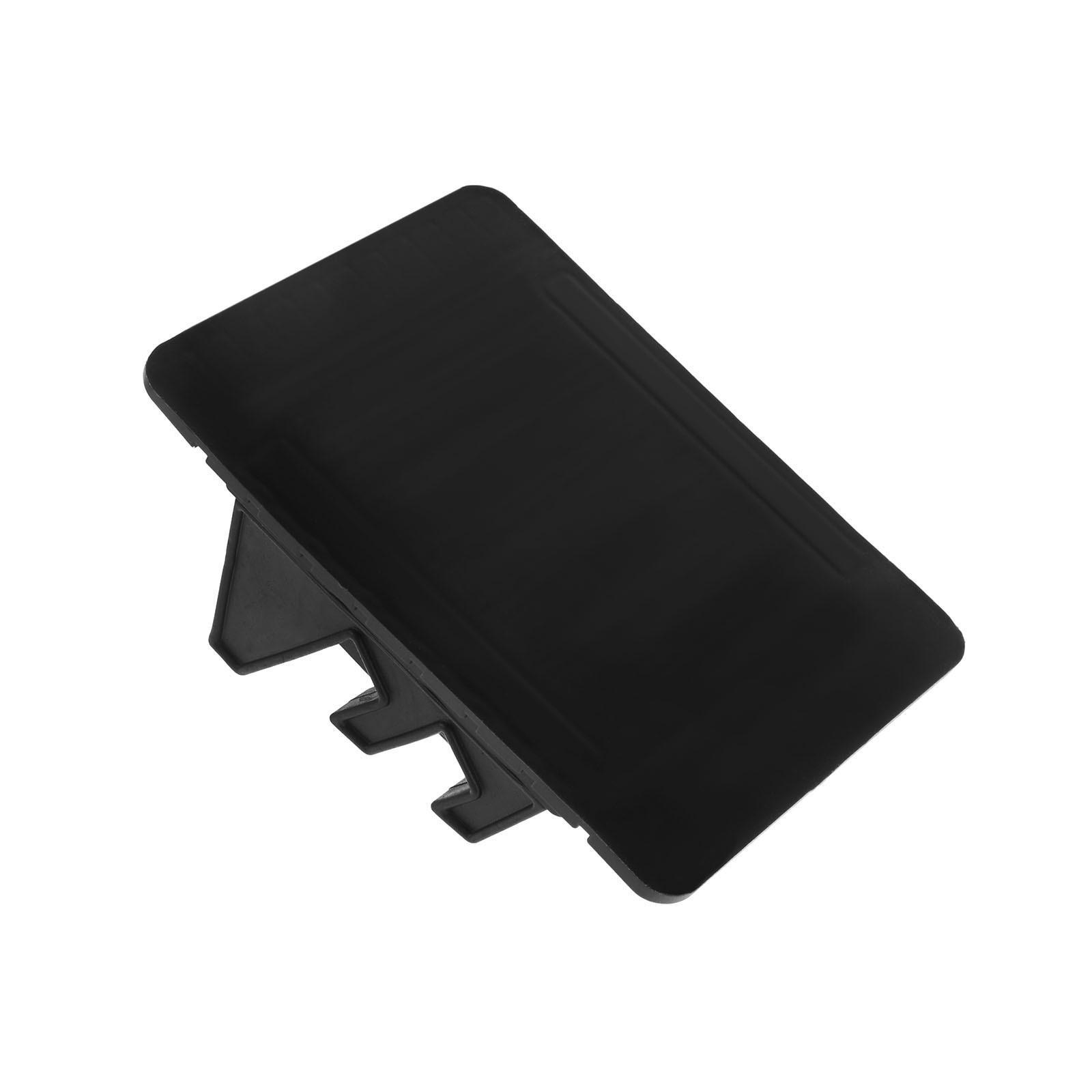 Коврик противоскользящий 12×9 см, с двойной подставкой, номер телефона, черный