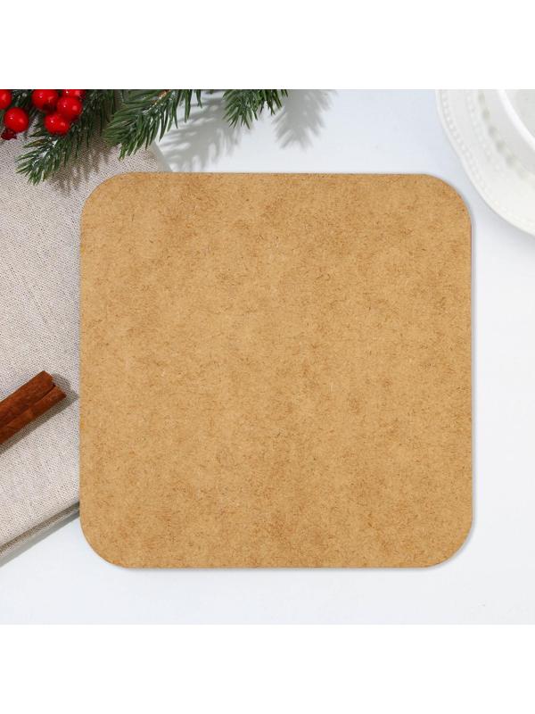 Подставка под горячее «Жить богато», 15х15 см