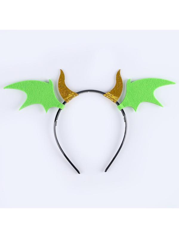 Набор для творчества «Символ года», зелёный, 2 предмета: ободок и тату