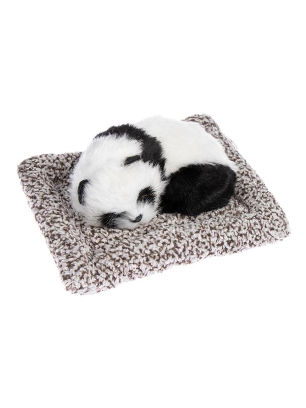 Игрушка на панель авто, панда на подушке, бело-черный окрас