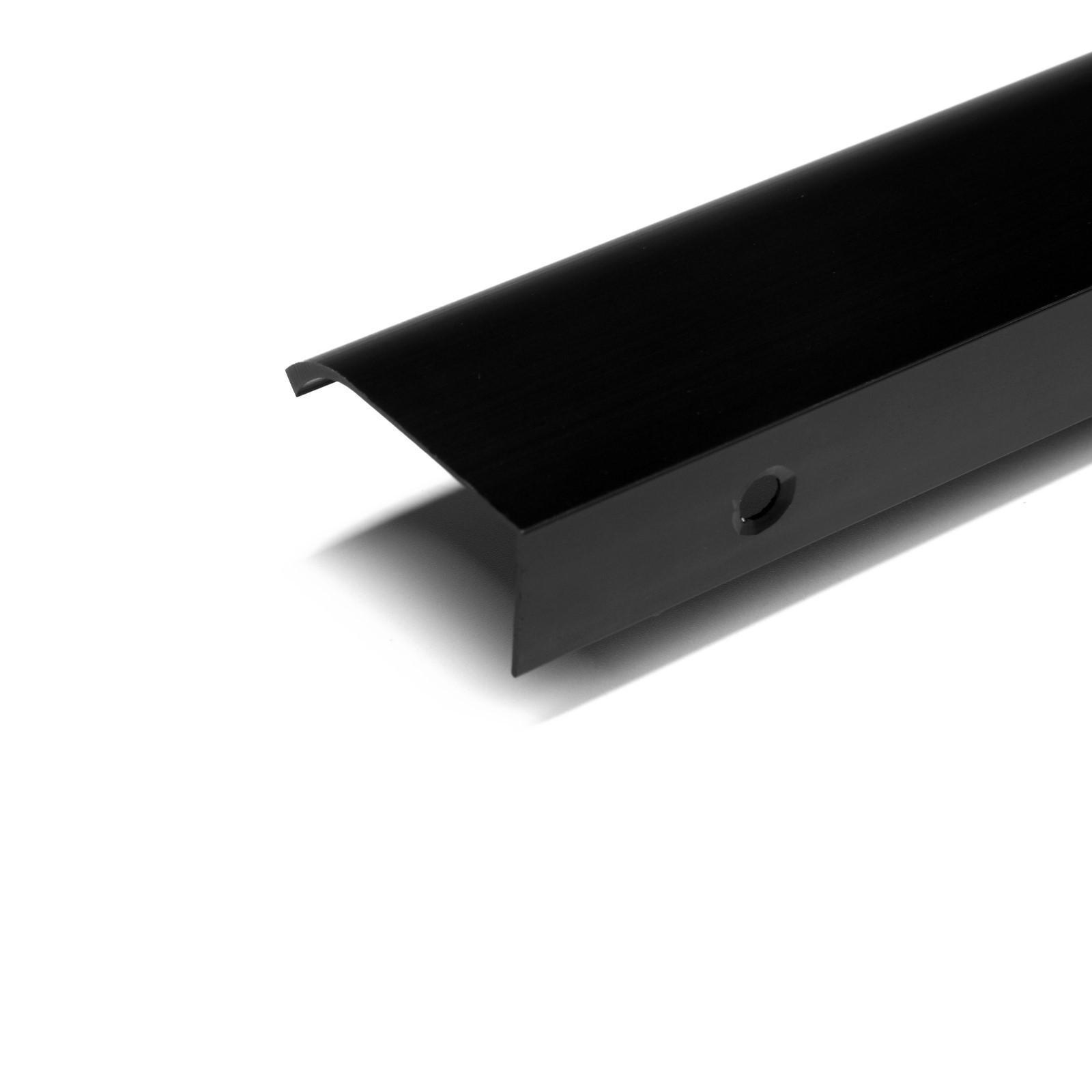 Ручка торцевая CAPPIO, L=250 мм, м/о 192 мм, цвет черный