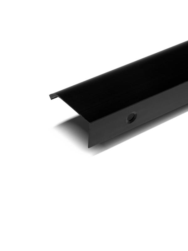 Ручка торцевая CAPPIO, L=250 мм, м/о 192 мм, цвет черный