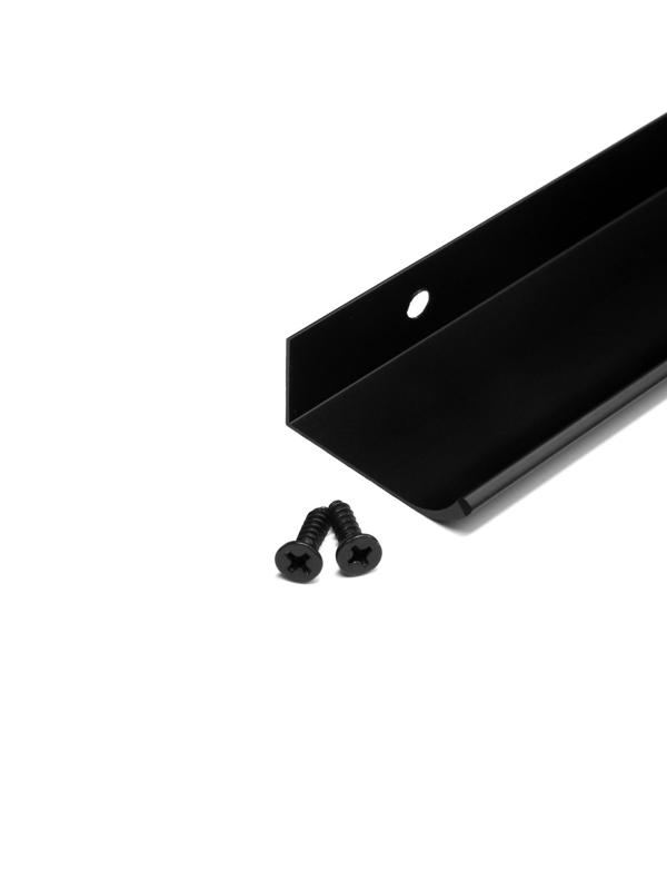 Ручка торцевая CAPPIO, L=250 мм, м/о 192 мм, цвет черный