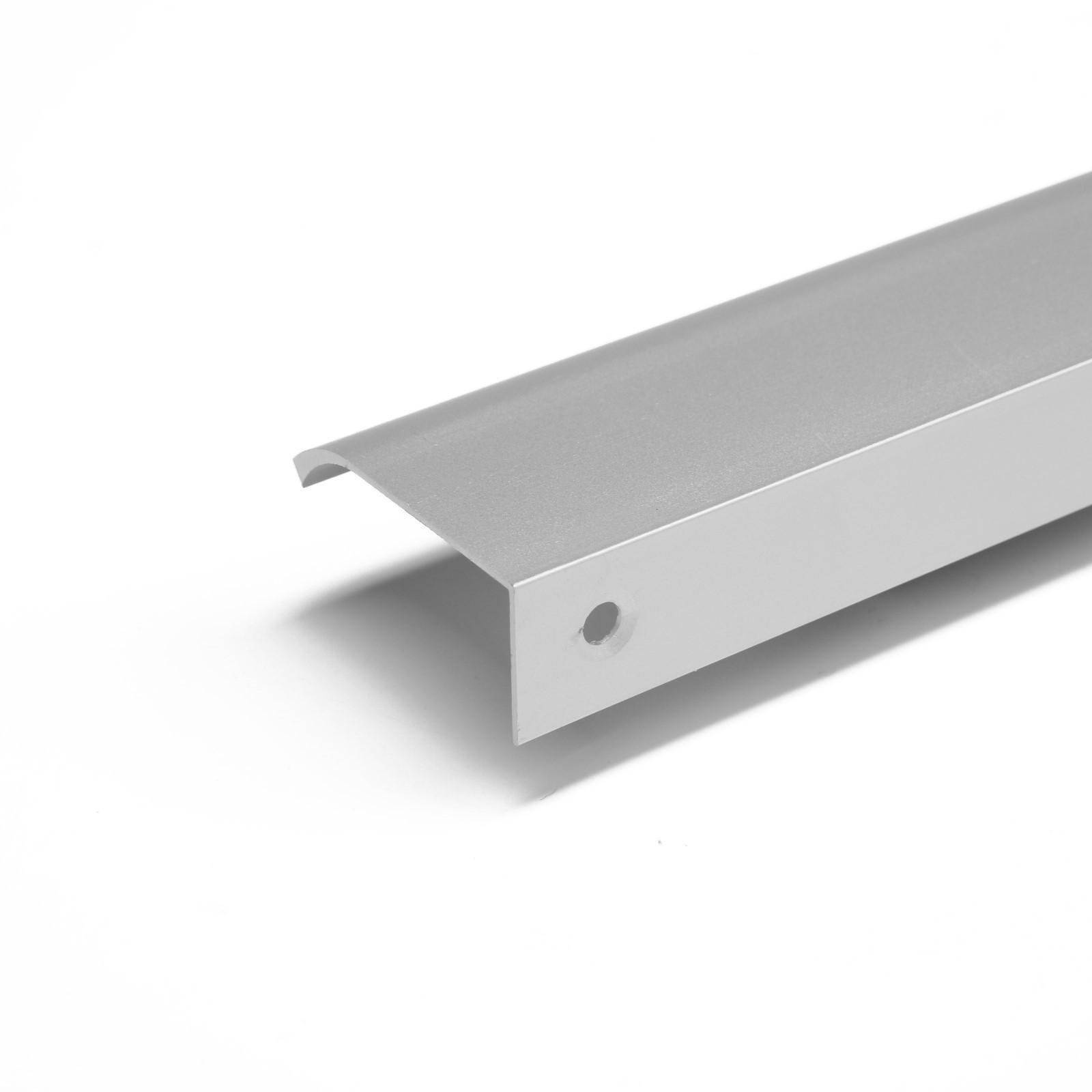 Ручка торцевая CAPPIO, L=150 мм, м/о 128 мм, цвет матовый хром