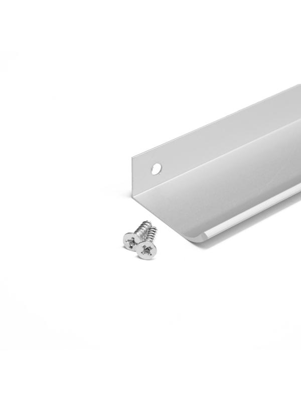 Ручка торцевая CAPPIO, L=150 мм, м/о 128 мм, цвет матовый хром