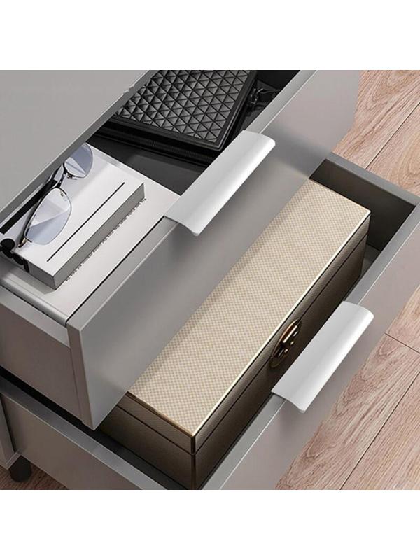 Ручка торцевая CAPPIO, L=150 мм, м/о 128 мм, цвет матовый хром